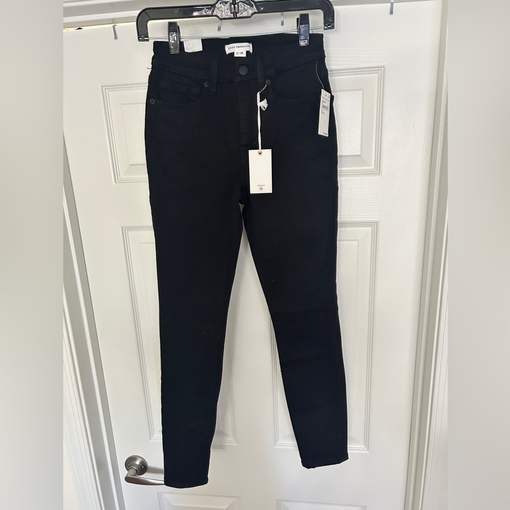 Good American Good Legs skinny jeans, size 2/26